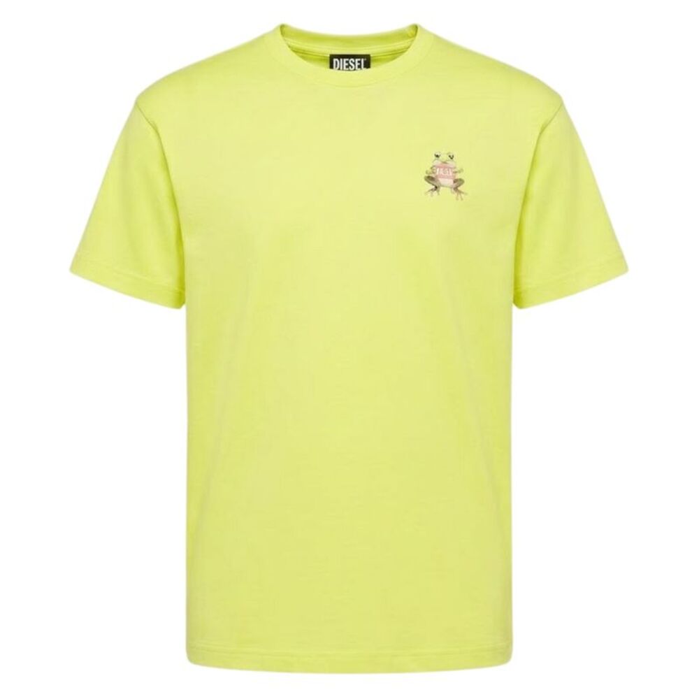 Diesel Mens T-Norm Frog T-Shirt / Yellow